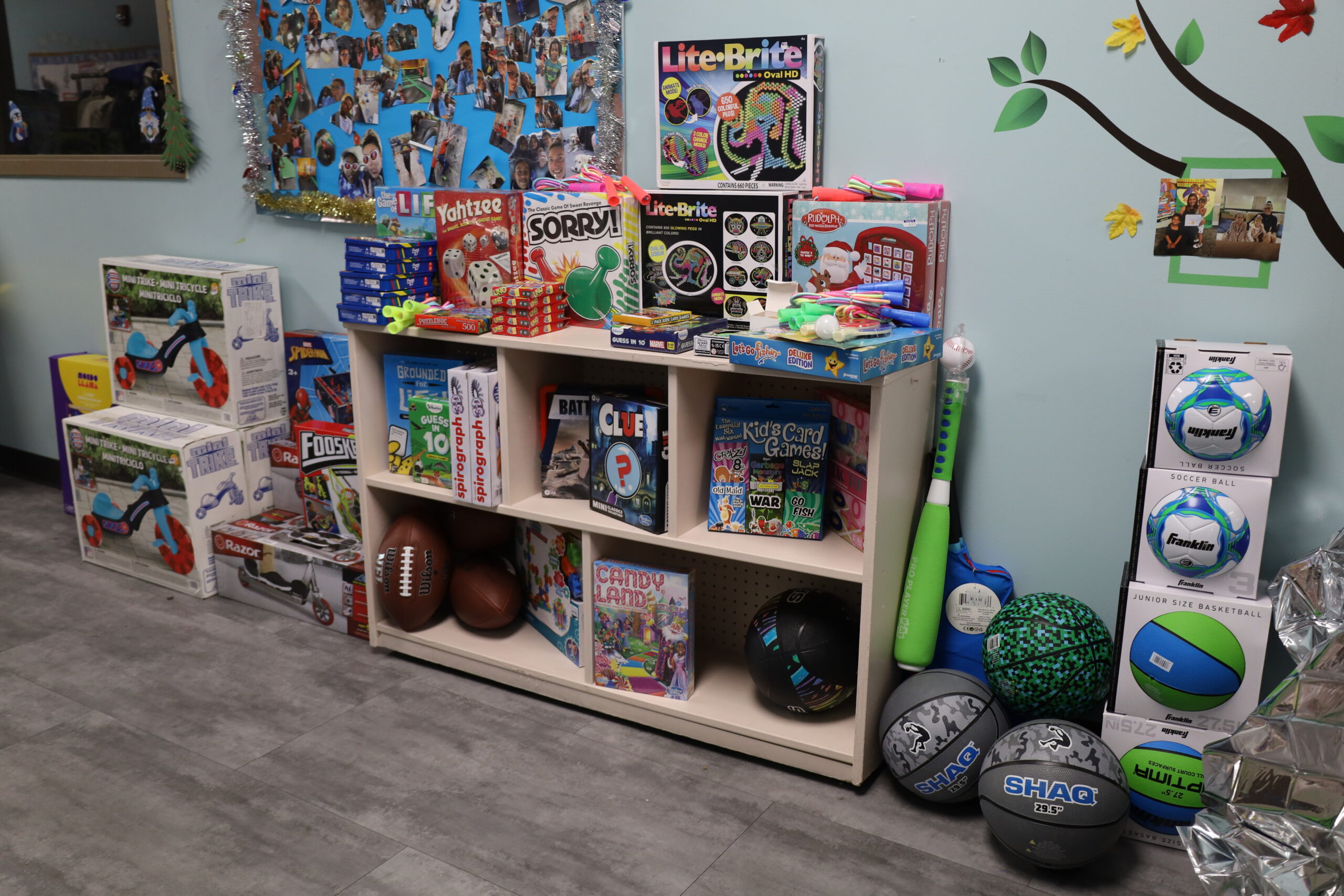 Children's toys donated through Mindful Giving